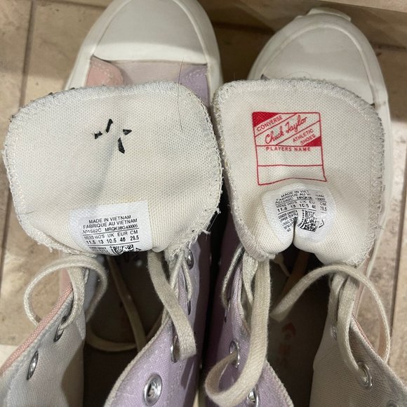 Converse Run Star Hike High Top Platform Shoes Sneakers Pink Purple, Mens 11.5 - Picture 15 of 15